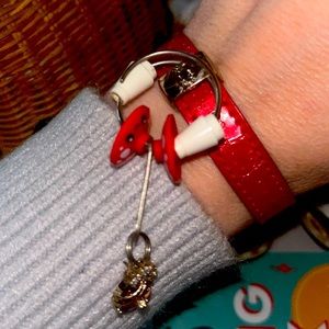 Small crafted junk jewelry. I make junk jewelry from leftover parts.